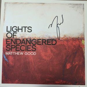 Lot of 3 Autographed Matthew Good Lithos/Posters - Hand-Signed - OOP
